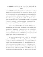 Soda 3D PDF Reader - Đọc và tạo file PDF theo phong cách 3D với giao diện MS Office pptx