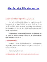 Sàng lọc, phát hiện sớm ung thư pot