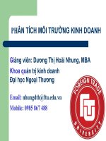 Phân tích đối thủ cạnh tranh và khách hàng potx