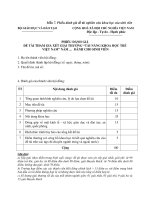 Mẫu Phiếu đánh giá đề tài nghiên cứu khoa học của sinh viên ppt