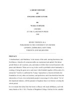 A SHORT HISTORY OF ENGLISH AGRICULTURE doc