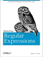 o'reilly - mastering regular expressions 2nd edition
