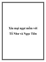 Xíu mại ngọt mềm với Tố Như và Ngọc Tiên ppt