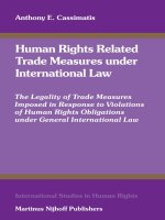 Human Rights Related Trade Measures under International Law potx