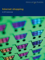 Internet shopping: An OFT market study ppt