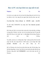 Bảo vệ PC của bạn khỏi các cặp mắt tò mò docx