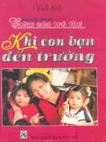 Khi con bạn đến trường pdf
