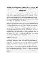 Đái tháo đường thai nghén - bệnh không thể chủ quan pot