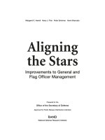 Aligning the Stars - Improvements to General and Flag Officer Management potx
