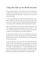 Công chức khó vay ưu đãi để mua nhà pptx