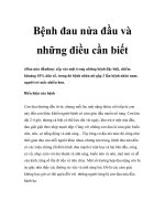 Bệnh đau nửa đầu và những điều cần biết potx