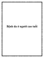 Bệnh da ở người cao tuổi potx