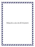 Chủ đề lỡ duyên trong ca dao truyền miệng pdf