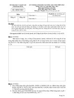 Đề thi học sinh giỏi lớp 12 THPT tỉnh Đăk Nông năm học 2011 - 2012 môn Hóa doc