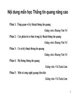 Bài giảng thông tin quang nâng cao - Phan 2 pptx