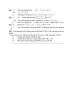 Đề Thi Thử Lớp 10 Toán Học 2013 - Phần 3 - Đề 18 pptx