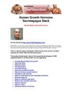 Human Growth Hormone Secretagogue Stack docx