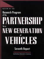 Research Program of the Partnership for a New Generation of Vehicles doc