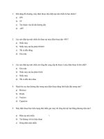 Đề thi trắc nghiệm kỹ thuật viễn thông - Đề số 6 pot