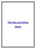 Mẹo làm sạch phòng khách potx