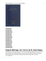 Eugenic Marriage, Vol. 3 potx