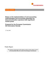 Prepared for the European Commission DG Information Society pot