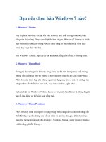 Bạn nên chọn bản Windows 7 nào? doc