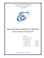 Enterprice Java Bean