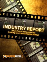 INDUSTRY SURVEY - What future animators say about what they are looking for in a school, and what professional animators say are the most important things to look for. ppt