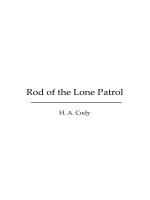 Rod Of The Lone Patrol By H. A. Cody pdf
