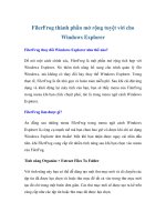 FilerFrog thành phần mở rộng tuyệt vời cho Windows Explorer pptx