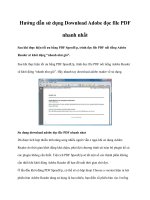 Hướng dẫn sử dụng Download Adobe đọc file PDF nhanh nhất pdf