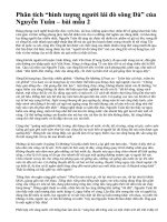 Phân tích “hình tượng người lái đò sông Đà” của Nguyễn Tuân – bài mẫu 2