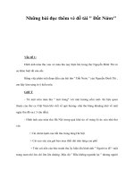 Những bài đọc thêm vè đề tài 