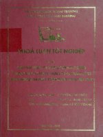 Giải pháp nâng cao hiệu quả trong hoạt động thanh toán tín dụng chứng từ tại ngân hàng nông nghiệp và phát triển nông thôn Việt Nam