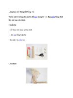 Lãng mạn cốc đựng nến bằng ren pdf