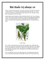 Bài thuốc trị nhược cơ pdf