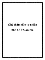 Ghé thăm đảo tự nhiên nhỏ bé ở Slovenia pdf