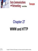 Chapter 27 WWW and HTTP pptx