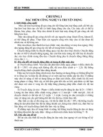 thiết kế hệ truyền động điện máy doa