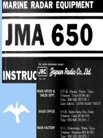 khai thác radar JMA-650 pptx