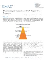 Understanding the Value of the MBA: A Program Type Comparison pdf