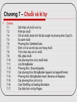 Chương 7 – Chuỗi và kí tự doc