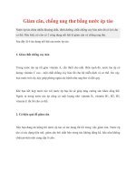 Giảm cân, chống ung thư bằng nước ép táo potx