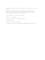 Project Gutenberg’s Mathematical Recreations and Essays pptx