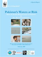 PAKISTAN''''S WATERS AT RISK: WATER & HEALTH RELATED ISSUES IN PAKISTAN & KEY RECOMMENDATIONS potx