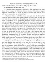 TRIẾT HỌC VIỆT NAM docx