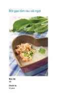 Bột gạo tôm rau cải ngọt potx