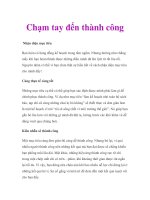 Chạm tay đến thành công pptx