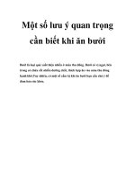 Một số lưu ý quan trọng cần biết khi ăn bưởi ppt